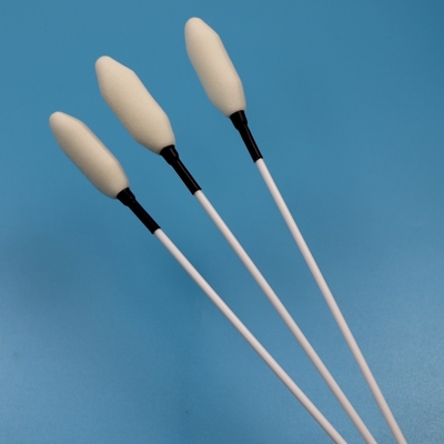 Hisopo de espuma médica grande con varilla de PP desechable para limpieza de trócares