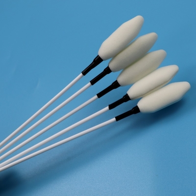 Hisopo de espuma médica grande con varilla de PP desechable para limpieza de trócares