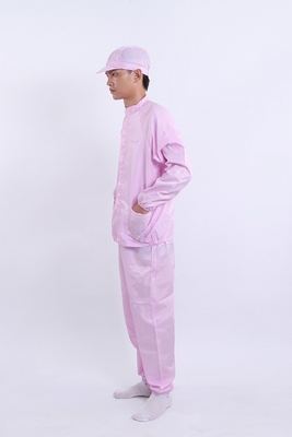 Uniforme de cuello antiestático perfecto para profesionales de la electrónica y la farmacia en espacios de trabajo controlados