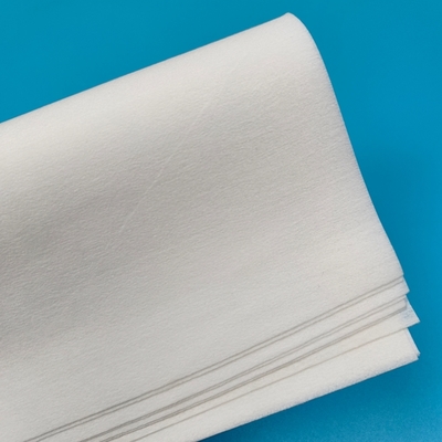 Paños de limpieza para sala blanca de poliéster sin pelusa de 56 g, 9", papel de limpieza resistente al desgaste