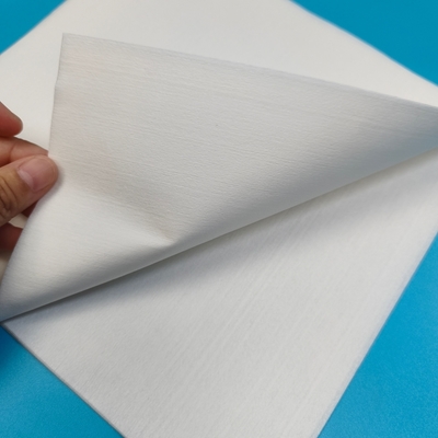 Paños de limpieza para sala blanca de poliéster sin pelusa de 56 g, 9", papel de limpieza resistente al desgaste