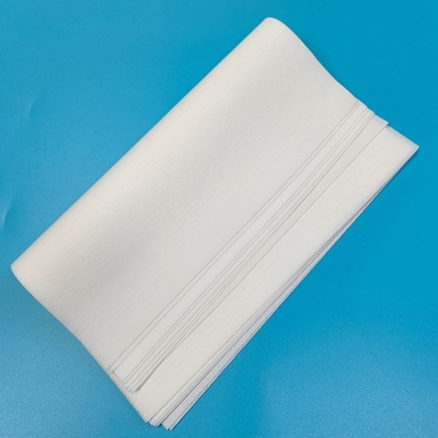 Paños de limpieza para sala blanca de poliéster sin pelusa de 56 g, 9", papel de limpieza resistente al desgaste