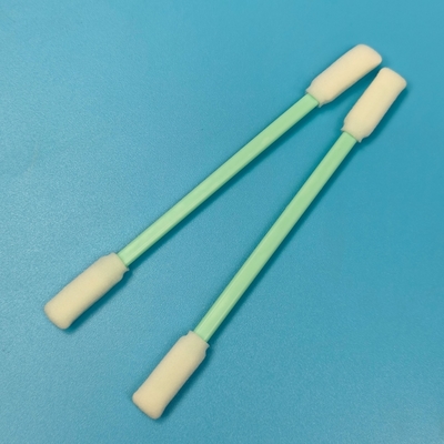 Swab de espuma de doble extremo para limpieza de impresora 5 pulgadas libre de lino