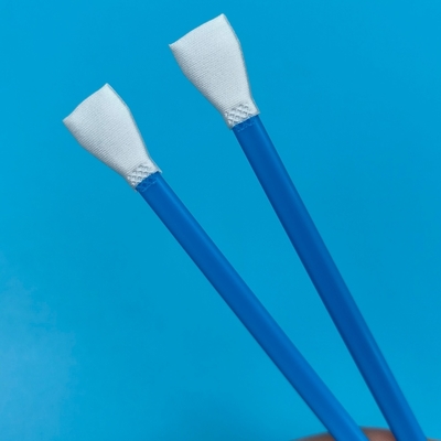 Bastoncillo de limpieza para sensor M4/3 de 12 mm en forma de V con mango de PP azul, 10 unidades/caja
