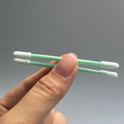 Swabs de punta de espuma redonda doble de 71 mm para limpieza de PCB y electrónica