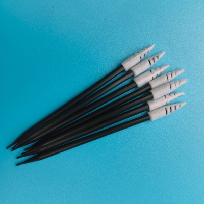 751 Esponja de limpieza de sala de limpieza de punta en espiral libre de lino Esponja de espuma de precisión detallada para limpieza de automóviles