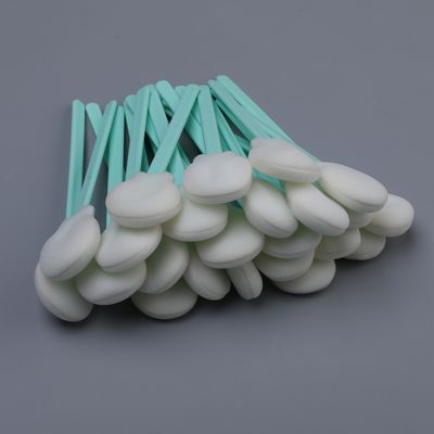 Swab de esponja de 128 mm de longitud con diseño de punta redonda para limpieza de precisión - 50 pcs por paquete