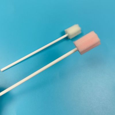Individual Wrapped Long PP Stick Medical Sponge Oral Care Swab Sterile Mouth Sponge Oral Hygiene Swab