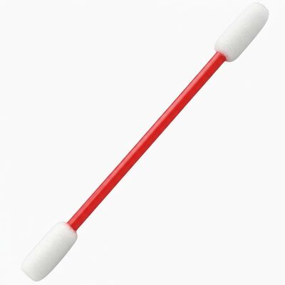 714 Lint Free Red Handle Limpieza de automóviles Swab detallado de microfibra Swab de cuarto limpio Swab de poliéster para limpieza de superficies