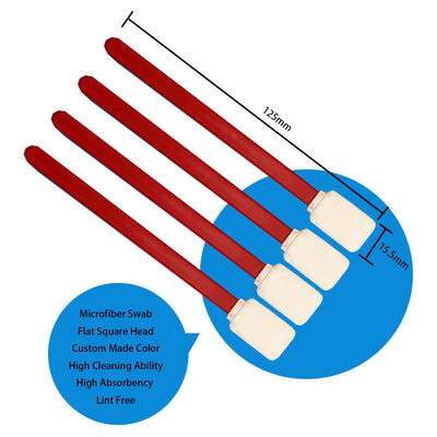 714 Hisopo para detalles de limpieza de automóviles, cuadrado, plano y sin pelusa, hisopo de microfibra para limpieza de pantallas