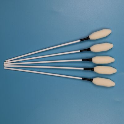Hisopo de limpieza médica con esponja de limpieza médica, hisopo con punta de espuma, Trocar, 21cm de largo desechable, para hospital