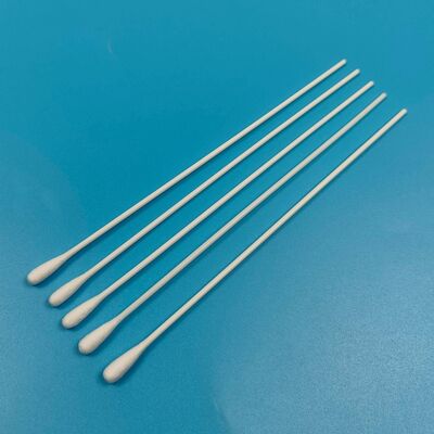 Bastoncillo de algodón desechable Extra largo, hisopo de algodón resistente a productos químicos, Qtips para laboratorio, 20cm