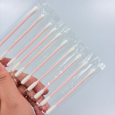 Botones de algodón envueltos individualmente - cabezas dobles redondas y puntiagudas para maquillaje, limpieza de ranuras de uñas y uso diario