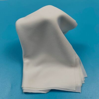 Toallitas para sala blanca con alta capacidad de limpieza de 130g Toallitas de poliéster sin pelusa de alta compatibilidad con disolventes de 9" para limpieza de impresoras