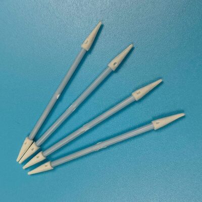 Mango azul sin pelusa, miniesponja puntiaguda de 3,6mm, hisopo para limpieza de automóviles, hisopo para detalles, limpieza de precisión, hisopo de espuma ESD para sala limpia