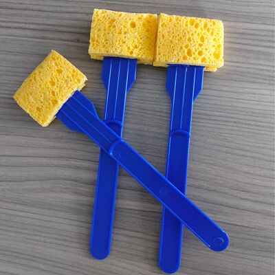 Esponja de celulosa desmontable recogida de muestras microbianas, muestreo de superficie, monitoreo ambiental para laboratorio