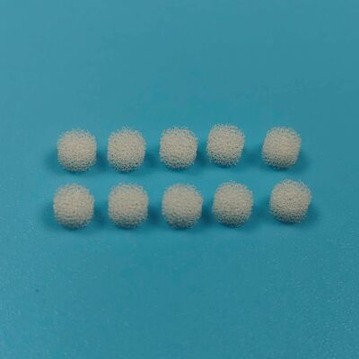 Hisopo de espuma de poliuretano de cilindro pequeño de 4,7mm, aplicador de esponja médica, hisopo de aplicación de líquido y pasta Dental
