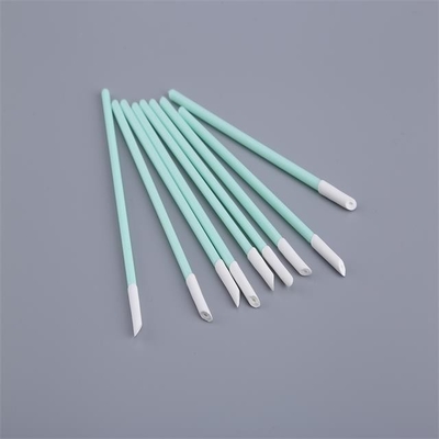 Las altas esponjas de la espuma del recinto limpio de la absorbencia, limpieza sin pelusa limpian la cabeza biselada flexible
