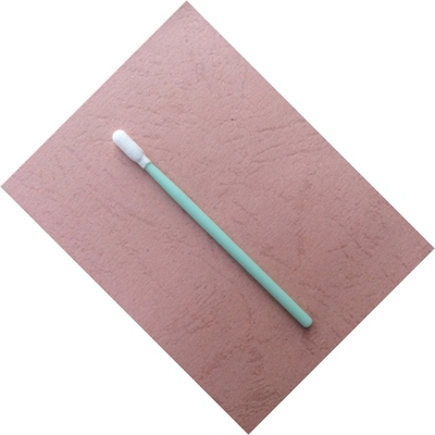 El palillo micro de las esponjas de algodón de TX743B, tela limpia el palillo verde principal blanco