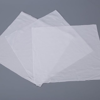 Logotipo no tejido blanco/del azul de la microfibra del paño del OEM para la limpieza de la óptica