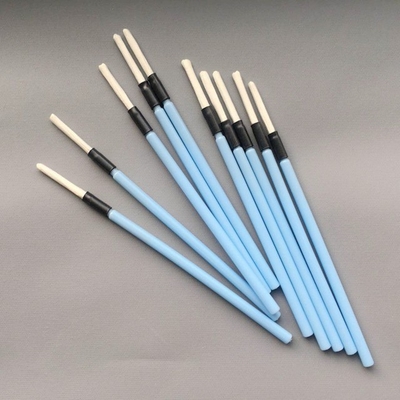 Esponjas extrafinas de la microfibra de la despedregadora, esponjas azules largas de la limpieza de la fibra óptica