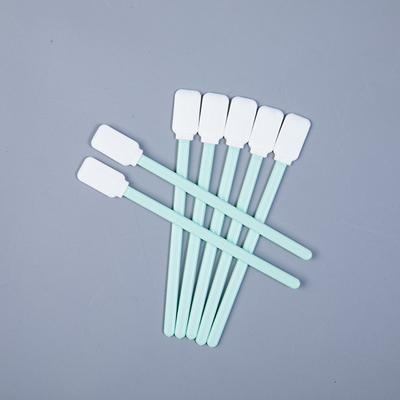 La microfibra rectangular limpia el palillo verde de los PP, esponjas estéril de la limpieza para las impresoras
