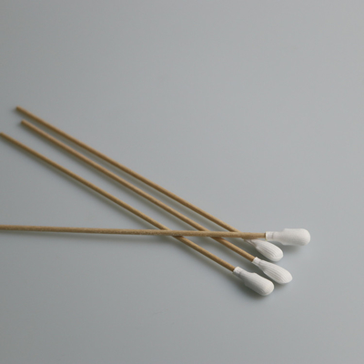 Manija de madera sin pelusa de algodón del poliéster de la esponja de la extremidad industrial de la precisión