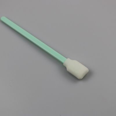 Tipo TX707 Esfregón de espuma longitud total 128 mm Esfregón de esponja de baño limpio de palo rojo