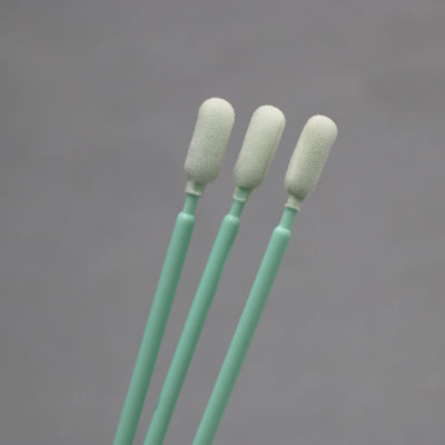 Swabs de limpieza de punta de espuma de 165 mm con unión térmica para agujeros profundos Swabs de 100 pcs