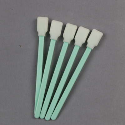 Hisopos de espuma para sala blanca, mango de polipropileno de 128 mm, para mantenimiento de impresoras
