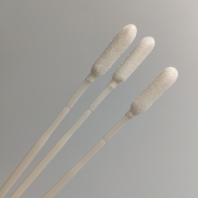 La colección de espécimen estéril hace espuma las esponjas nasales inclinadas