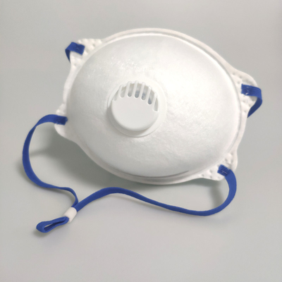 Mascarilla protectora Cabeza-montada de la forma de la taza con la válvula de respiración