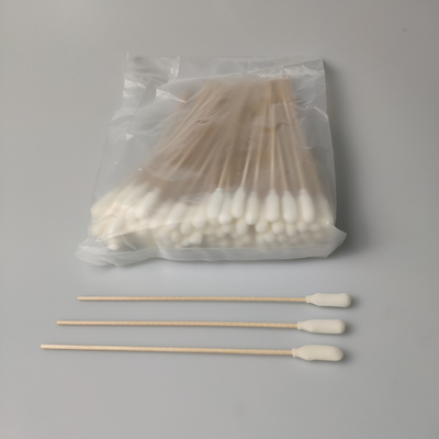 Esponja médica de madera de la espuma de la manija el 15cm del paquete individual