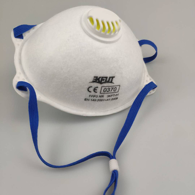 Mascarilla disponible no tejida de la tela FFP3 NR con la válvula de respiración