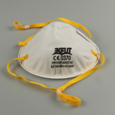Mascarilla disponible del diseño blanco 3D FFP3 con las vendas