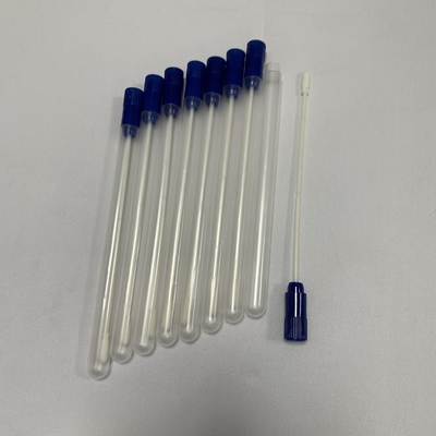 Esponja estéril de la espuma de la prueba del virus del EO del palillo del ABS para la colección de la muestra del hospital