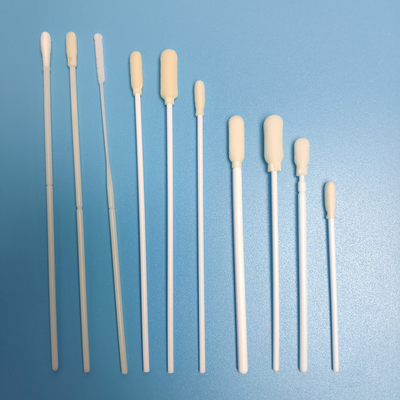 La colección de espécimen oral-nasal de la esponja limpia las esponjas médicas disponibles de la espuma