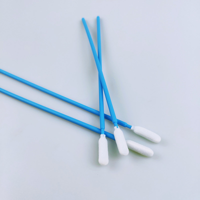 Ninguna esponja de limpieza de la espuma de la pelusa con PP Stick165mm 100pcs/Bag