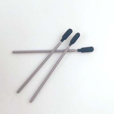 La cabeza redonda negra de la esponja hace espuma las esponjas de limpieza con Grey Handle