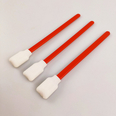La extremidad de la espuma de Head Cleaning Stick de la impresora limpia el cuadrado del rectángulo