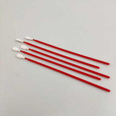 Esponja de limpieza del poliéster sin pelusa con la lente óptica de la paleta del laboratorio flexible de la limpieza