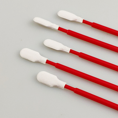 Esponja de limpieza del poliéster sin pelusa con la lente óptica de la paleta del laboratorio flexible de la limpieza