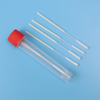 equipo nasal envuelto individual de la prueba de la colección VTM de la muestra del palillo del ABS del 10cm