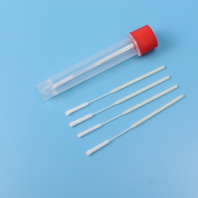 equipo nasal envuelto individual de la prueba de la colección VTM de la muestra del palillo del ABS del 10cm