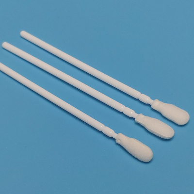 Hace espuma la esponja nasal recogida uno mismo oral de la colección de la boca de la extremidad, muestreando la esponja reunida
