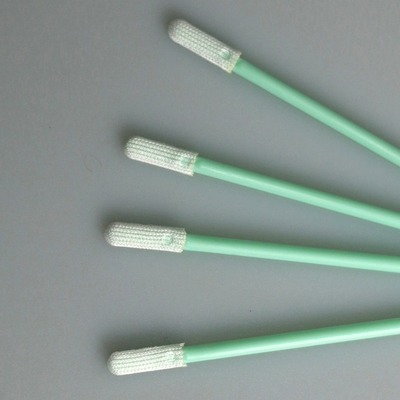 70m m que el doble hizo punto a Mini Head Polyester Swab Applicator plano con los PP se pegan