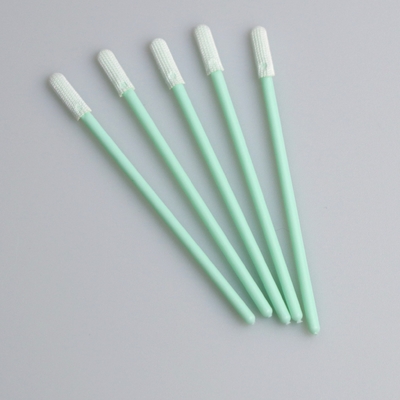 70m m que el doble hizo punto a Mini Head Polyester Swab Applicator plano con los PP se pegan