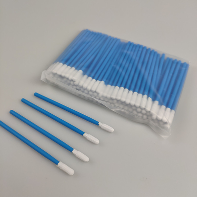 Los PP cortos pegan la esponja de limpieza 100pcs/Bag del poliéster micro para el recinto limpio