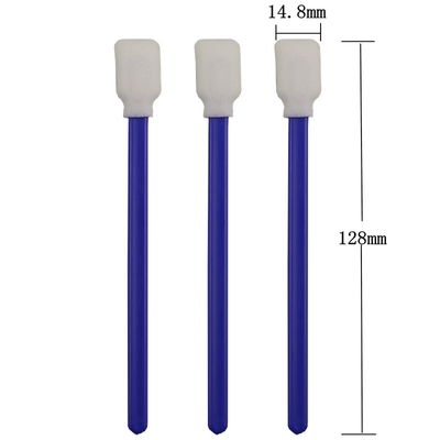 absorbencia de Toner Cleaning Swab de la impresora del recinto limpio de la longitud de 128m m alta