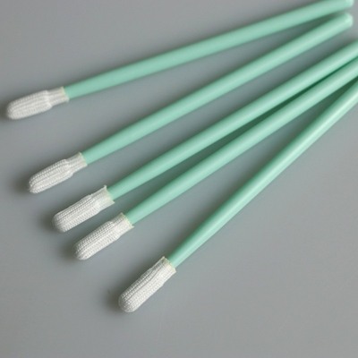 Poliéster hecho punto doble Mini Swab Dust Free del recinto limpio del ESD